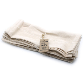 25x Natural 4 oz Cotton Wheat Bag  Pillow Inner