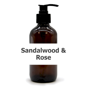4x Sandalwood, Rose Hand & Body Wash 250ml - White Label