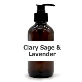 4x Clary Sage, Lavender Hand & Body Wash 250ml - White Label