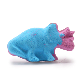 10x White Label Dinosaur Bathbomb 80g - Blueberry