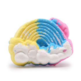 8x White Label Cloud Bathbomb 95g - Mango