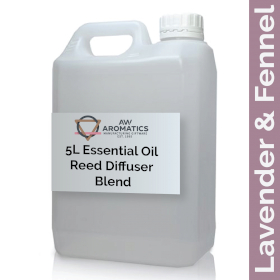 5x Lavender Essential Oil Reed Diffuser Blend