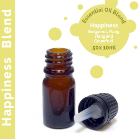 50x Happiness Essential Oil Blend 10ml - White Label