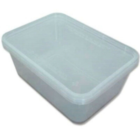 50x Container & Lid 170x120x35mm