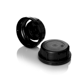 10x 51mm T/E Black Cap