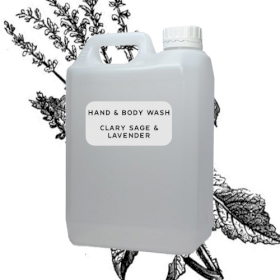 10x Clary Sage & Lavender Hand & Body Wash (L)