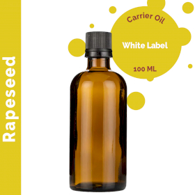 10x Rapeseed Carrier Oil 100ml - White Label