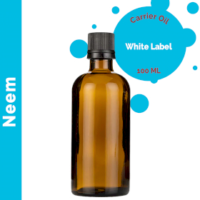 10x Neem Carrier Oil 100ml - White Label