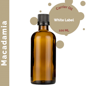 10x Macadamia Carrier Oil 100ml - White Label