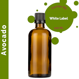 10x Avocado Carrier Oil 100ml - White Label