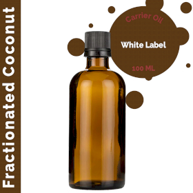 10x Fractionated Coconut Carrier Oil 100ml - White Label