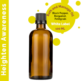 10x Heighten Awareness Massage Oil 100ml - White Label
