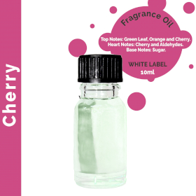 10x Cherry Fragrance Oil 10ml - White Label