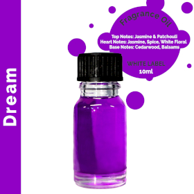 10x Dream Fragrance Oil 10ml - White Label