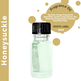 10x Honeysuckle Fragrance Oil 10ml - White Label