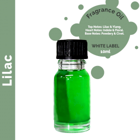 10x Lilac Fragrance Oil 10ml - White Label