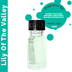 10x Lily Of The Valley Fragrance Oil 10ml - White Label