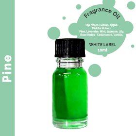 10x Pine Fragrance Oil 10ml - White Label