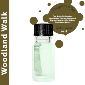 10x Woodland Walk Fragrance Oil 10ml - White Label