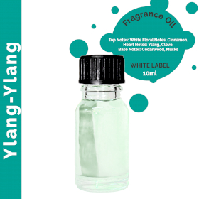 10x Ylang-Ylang Fragrance Oil 10ml - White Label