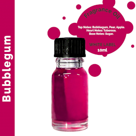 10x Bubblegum Fragrance Oil 10ml - White Label