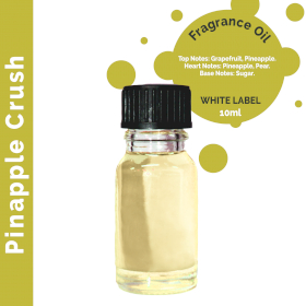10x Pinapple Crush Fragrance Oil 10ml - White Label