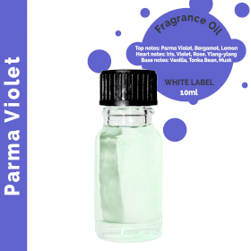 10x Parma Violet Fragrance Oil 10ml - White Label