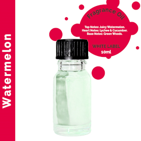 10x Watermelon Fragrance Oil 10ml - White Label