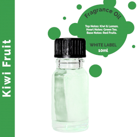 10x Kiwi Fruit Fragrance Oil 10ml - White Label