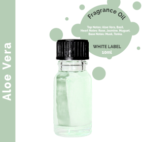 10x Aloe Vera Fragrance Oil 10ml - White Label