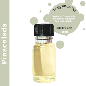 10x Pinacolada Fragrance Oil 10ml - White Label