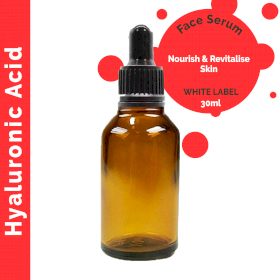 20x Hyaluronic Acid Face Serum 30ml - White Label