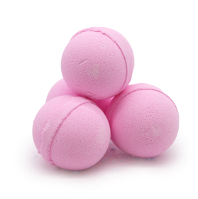 8x Essential Oil Bath Bomb - Frankincense & Rose - White Label