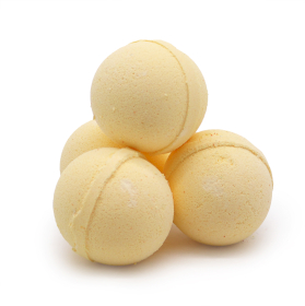 8x Essential Oil Bath Bomb - Chamomile & Grapefruit - White Label