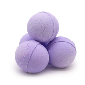 8x Essential Oil Bath Bomb - Clary Sage & Juniper - White Label