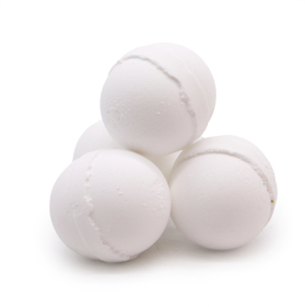 8x Essential Oil Bath Bomb - Peppermint & Eucalyptus - White Label