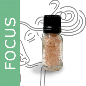10x \'Focus\'\' Aromatherapy Smelling Salt - White Label