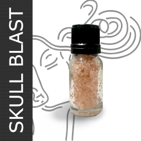 10x \'Skull Blast\'\' Aromatherapy Smelling Salt - White Label