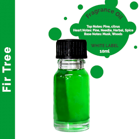 10x Fir Tree Fragrance Oil 10ml - White Label