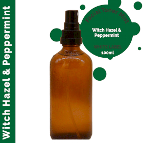 12x Witch Hazel with Peppermint 100ml - White Label
