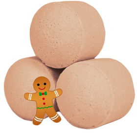 1.3Kg Box of Warm Gingerbread Chill Pills - White Label