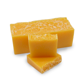 Sliced Soap Loaf (13pcs) - Honey & Mandarin - White Label