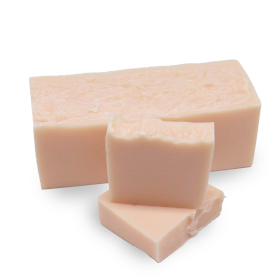 Peach Orchid Soap Loaf - White Label