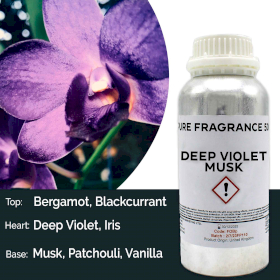 Deep Violet Musk Pure Fragrance Oil