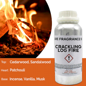Crackling Log Fire Fragrance Oil