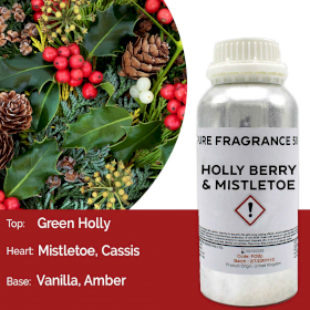 Holly Berry & Mistletoe Bulk Fragrance Oil