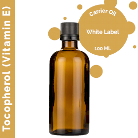 10x Tocopherol (Vitamin E) Carrier Oil - 100ml - White label