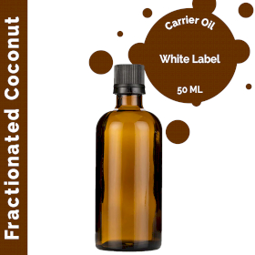 10x Fractionated Coconut Carrier Oil 50ml - White Label