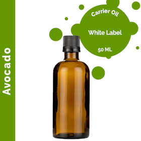 10x Avocado Carrier Oil 50ml - White Label