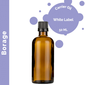 10x Borage Carrier Oil 50ml - White Label